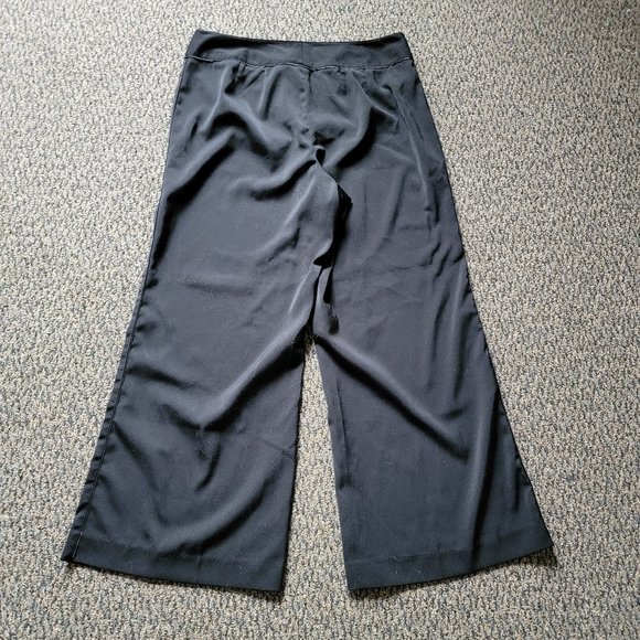Lane Bryant Black Wide Leg Dress Pants Size 14 - Picture 8 of 8